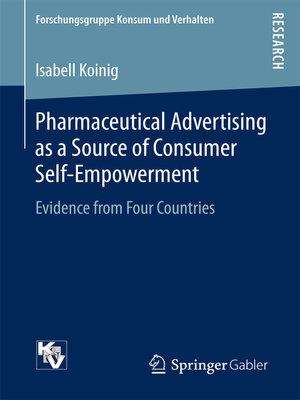 cover image of Pharmaceutical Advertising as a Source of Consumer Self-Empowerment